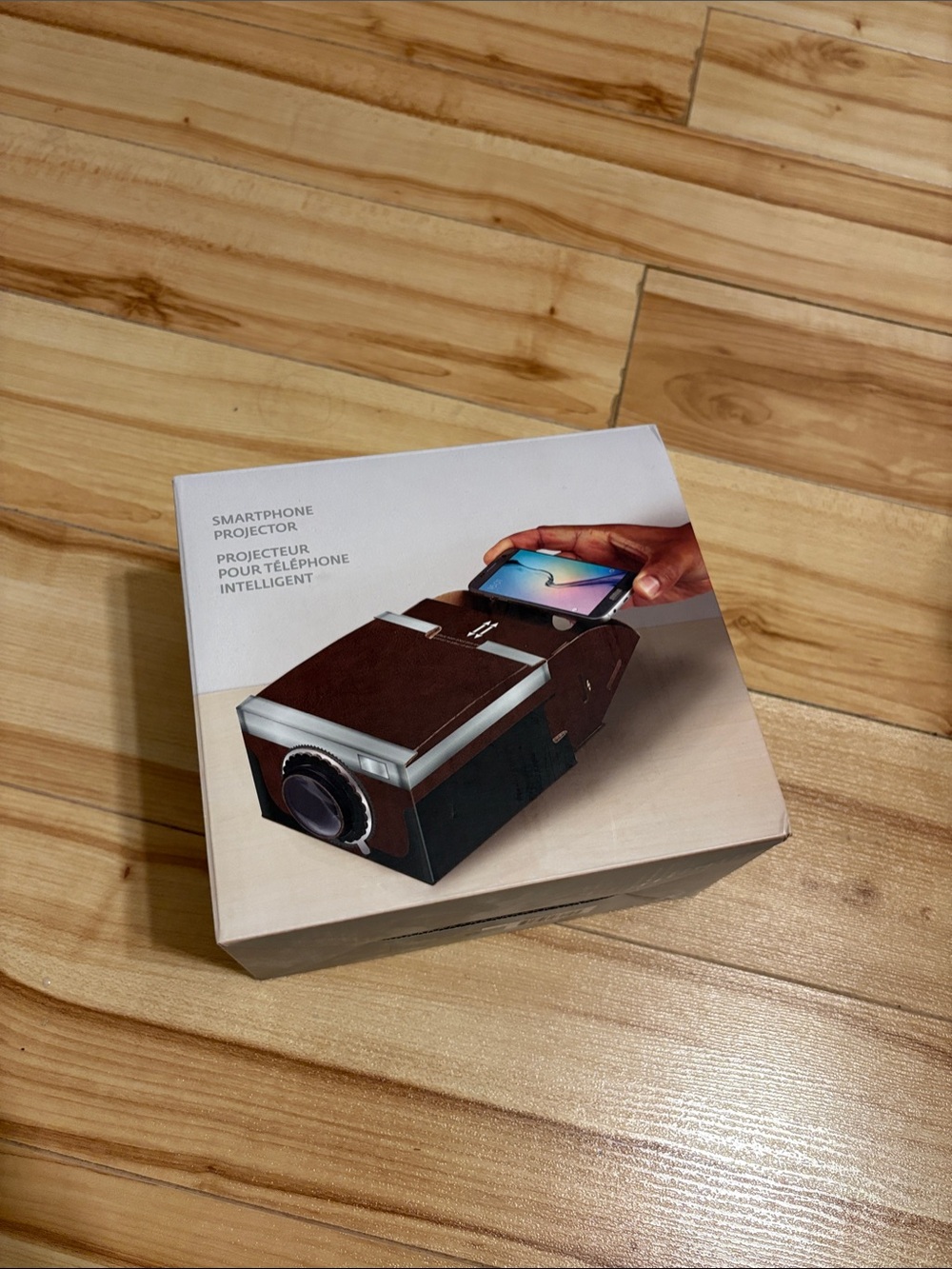 Smartphone Projector Portable Mini Projector - Brown